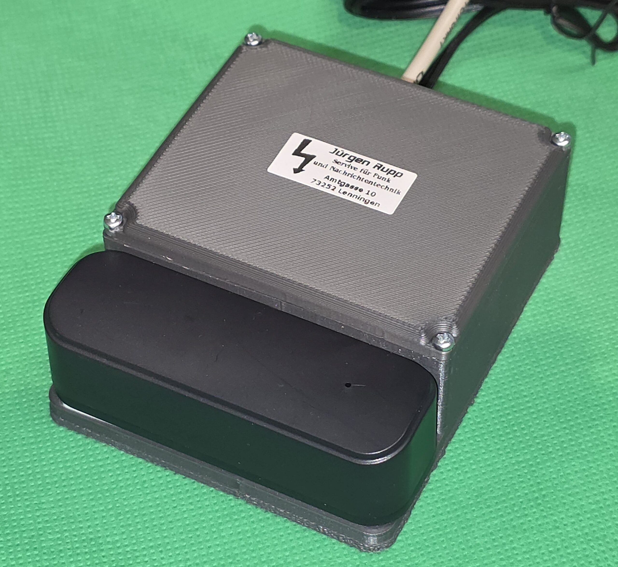 Smart Home Funkmelder Alarm Set (schwarz)