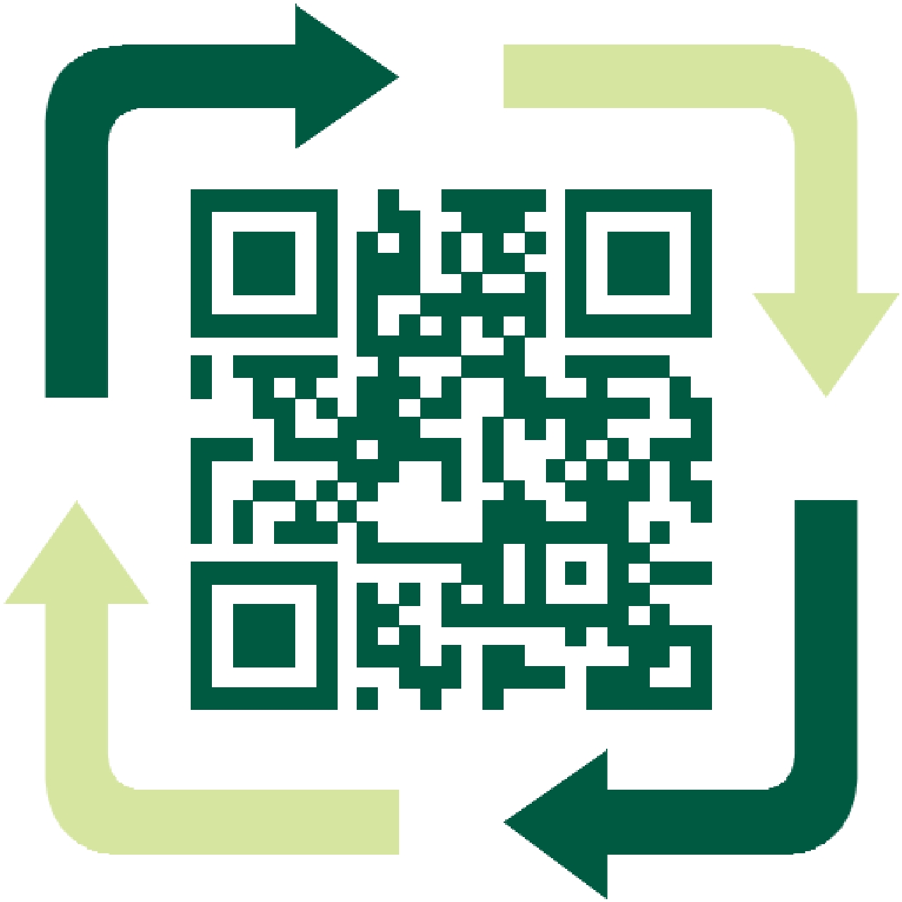 Der Grüne Punkt DigiDot QR-Code